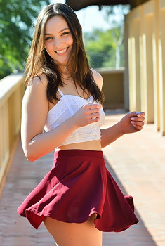 Brooke Miniskirt Hottie